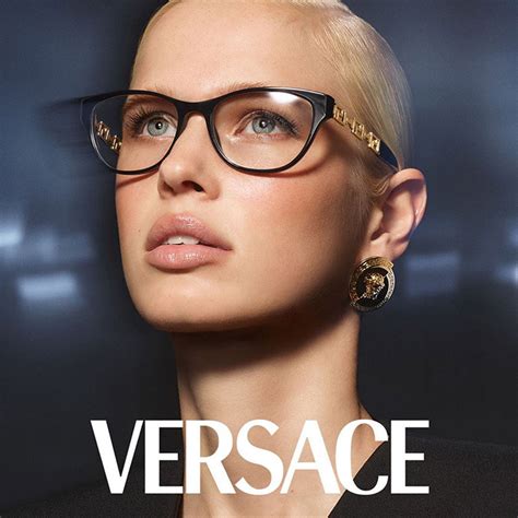 ladies versace glasses frames uk|eyeglasses Versace glasses on face.